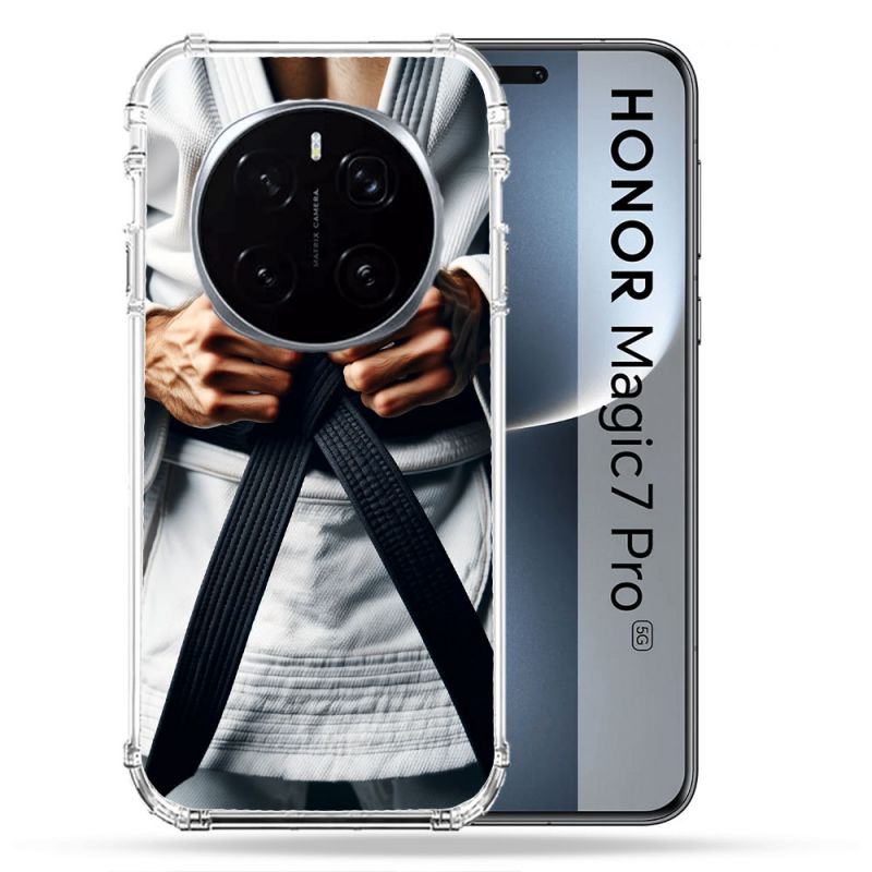 Coque Renforcée Pour Honor Magic 7 Pro Kimono Ceinture