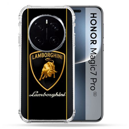 Coque Renforcée Pour Honor Magic 7 Pro Lamborghini Carbone