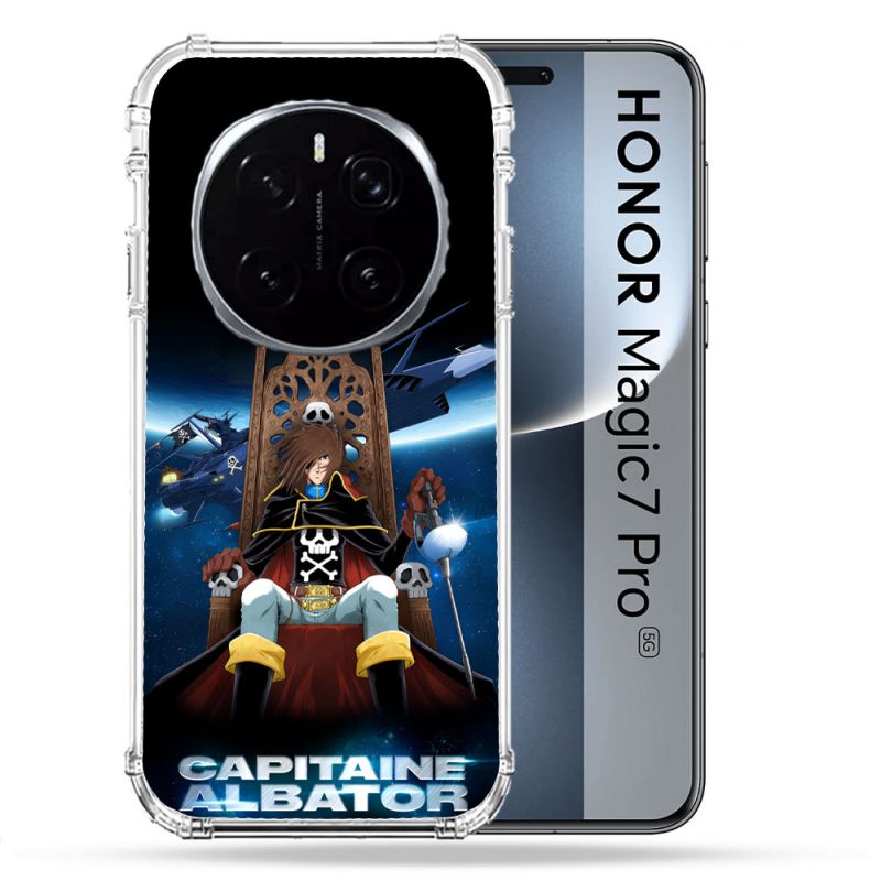 Coque Renforcée Pour Honor Magic 7 Pro Manga Capitaine Albator
