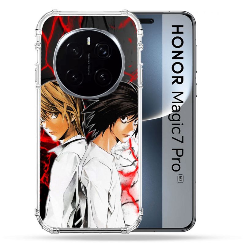 Coque Renforcée Pour Honor Magic 7 Pro Manga Death Note Duo