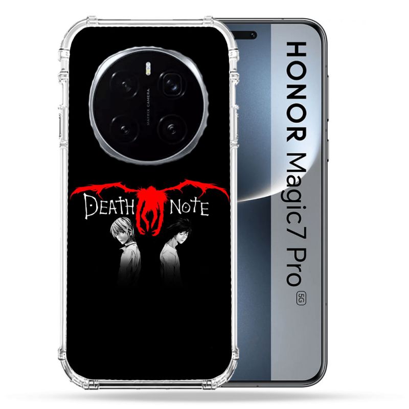 Coque Renforcée Pour Honor Magic 7 Pro Manga Death Note Noir