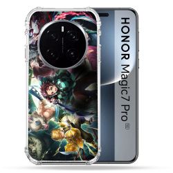Coque Renforcée Pour Honor Magic 7 Pro Manga Demon Slayer Groupe