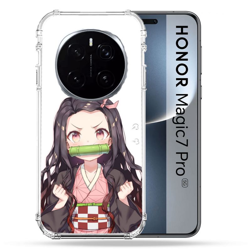 Coque Renforcée Pour Honor Magic 7 Pro Manga Demon Slayer Nezuko