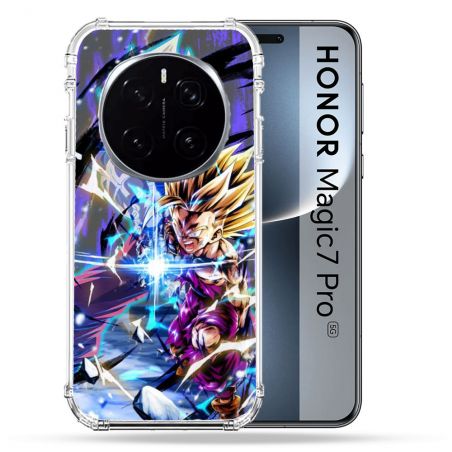 Coque Renforcée Pour Honor Magic 7 Pro Manga Dragon Ball Sangohan Duo