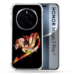 Coque Renforcée Pour Honor Magic 7 Pro Manga Fairy Tail Logo Noir