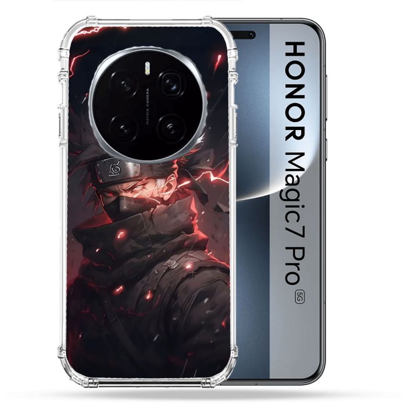 Coque Renforcée Pour Honor Magic 7 Pro Manga Naruto Kakashi Dark