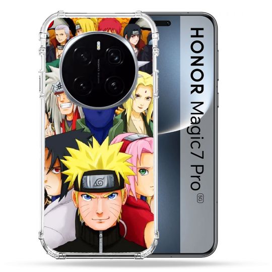 Coque Renforcée Pour Honor Magic 7 Pro Manga Naruto Team