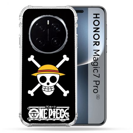 Coque Renforcée Pour Honor Magic 7 Pro Manga One Piece Tete de Mort