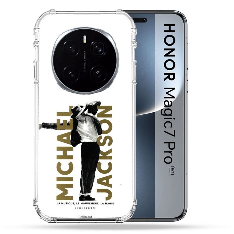 Coque Renforcée Pour Honor Magic 7 Pro Michael Jackson Blanc