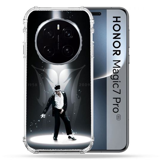 Coque Renforcée Pour Honor Magic 7 Pro Michael Jackson Noir