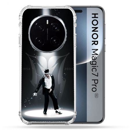 Coque Renforcée Pour Honor Magic 7 Pro Michael Jackson Noir