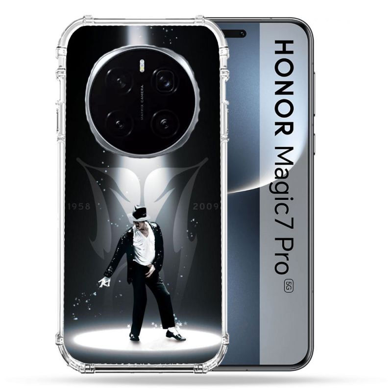Coque Renforcée Pour Honor Magic 7 Pro Michael Jackson Noir