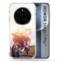Coque Renforcée Pour Honor Magic 7 Pro Moto Cross Soleil