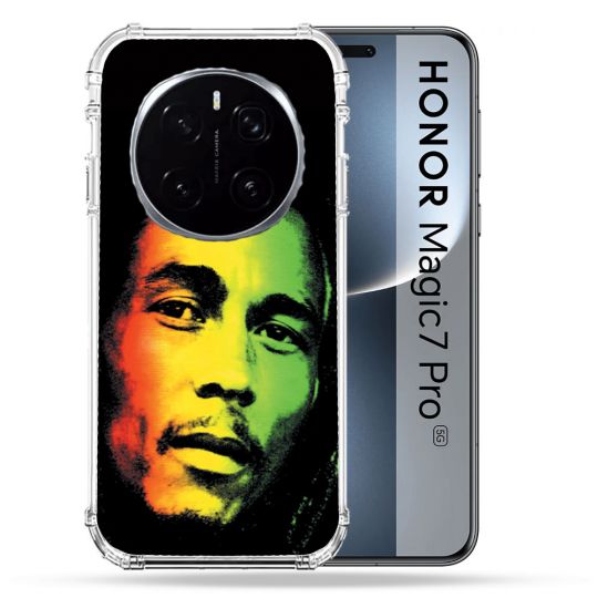 Coque Renforcée Pour Honor Magic 7 Pro Musique Bob Marley 2