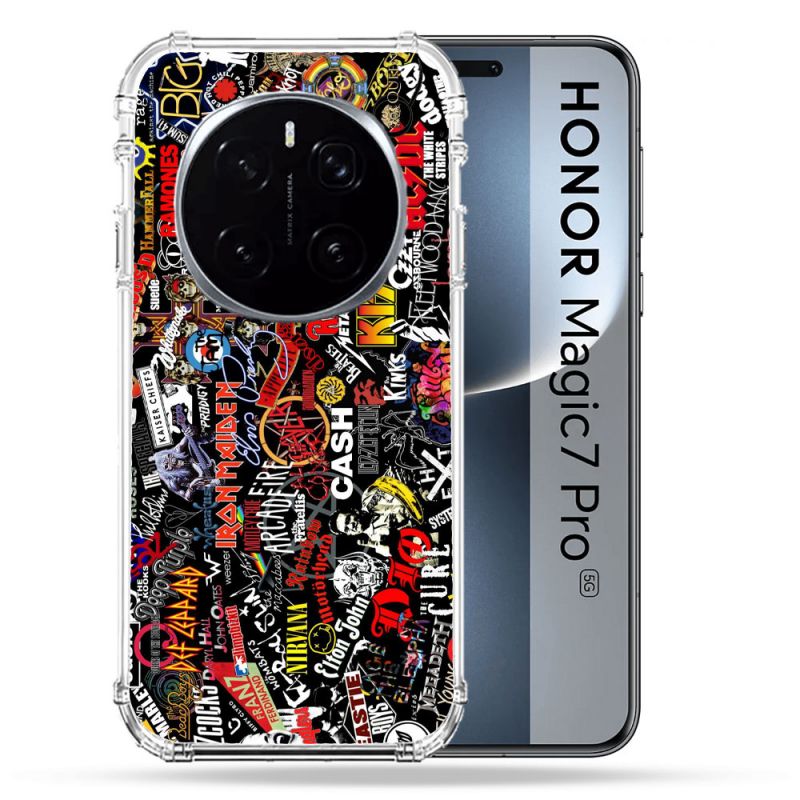 Coque Renforcée Pour Honor Magic 7 Pro Musique Rock Groupe