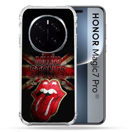 Coque Renforcée Pour Honor Magic 7 Pro Musique Rolling Stones