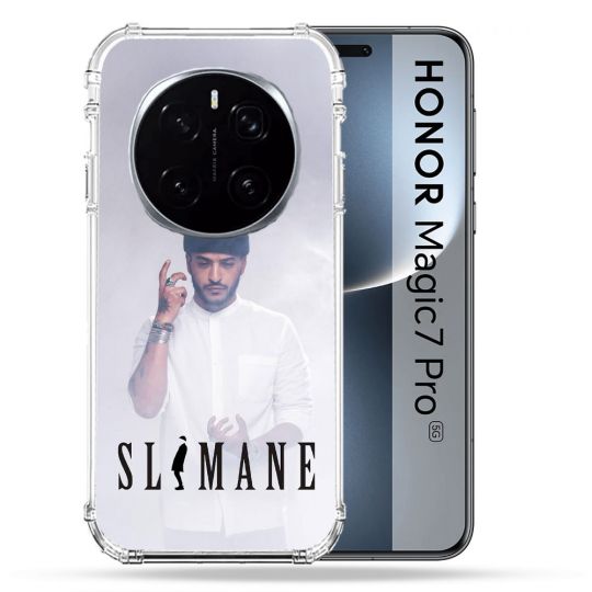 Coque Renforcée Pour Honor Magic 7 Pro Musique Slimane Blanc