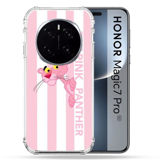 Coque Renforcée Pour Honor Magic 7 Pro Panthere Rose