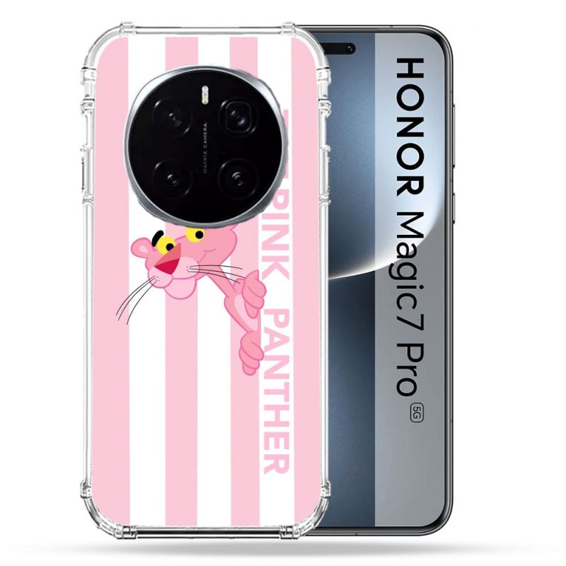 Coque Renforcée Pour Honor Magic 7 Pro Panthere Rose
