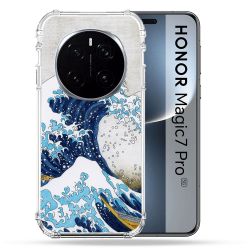 Coque Renforcée Pour Honor Magic 7 Pro Peinture La Grande Vague