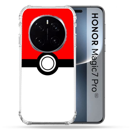 Coque Renforcée Pour Honor Magic 7 Pro Pokemon Pokeball