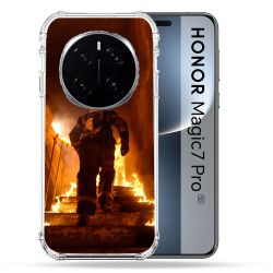 Coque Renforcée Pour Honor Magic 7 Pro Pompier Escalier