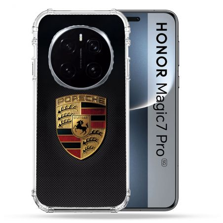 Coque Renforcée Pour Honor Magic 7 Pro Porsche Carbone