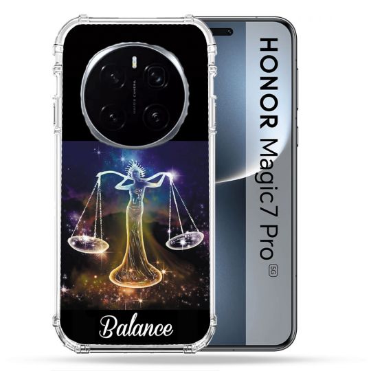 Coque Renforcée Pour Honor Magic 7 Pro Signe Zodiaque 2 Balance