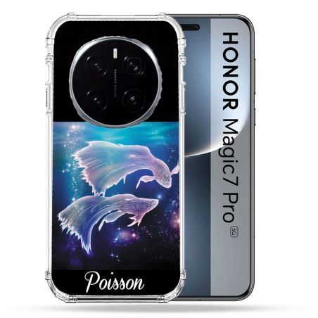 Coque Renforcée Pour Honor Magic 7 Pro Signe Zodiaque 2 Poisson
