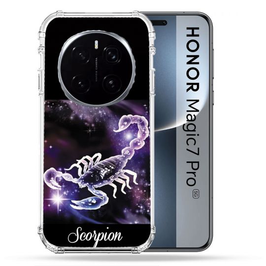 Coque Renforcée Pour Honor Magic 7 Pro Signe Zodiaque 2 Scorpion