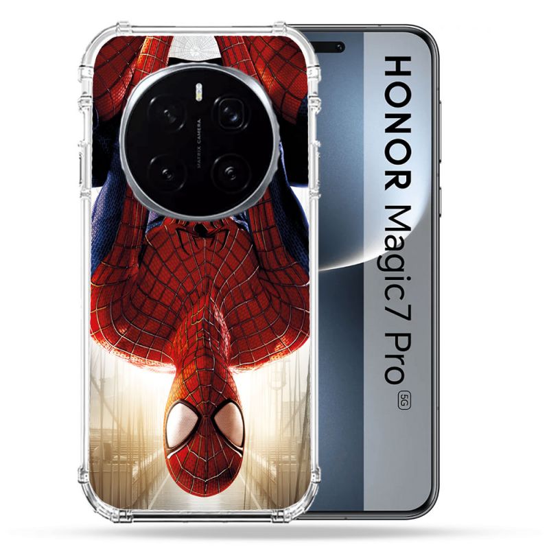 Coque Renforcée Pour Honor Magic 7 Pro Spiderman Invers