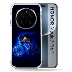 Coque Renforcée Pour Honor Magic 7 Pro Sport Cyclisme Bleu