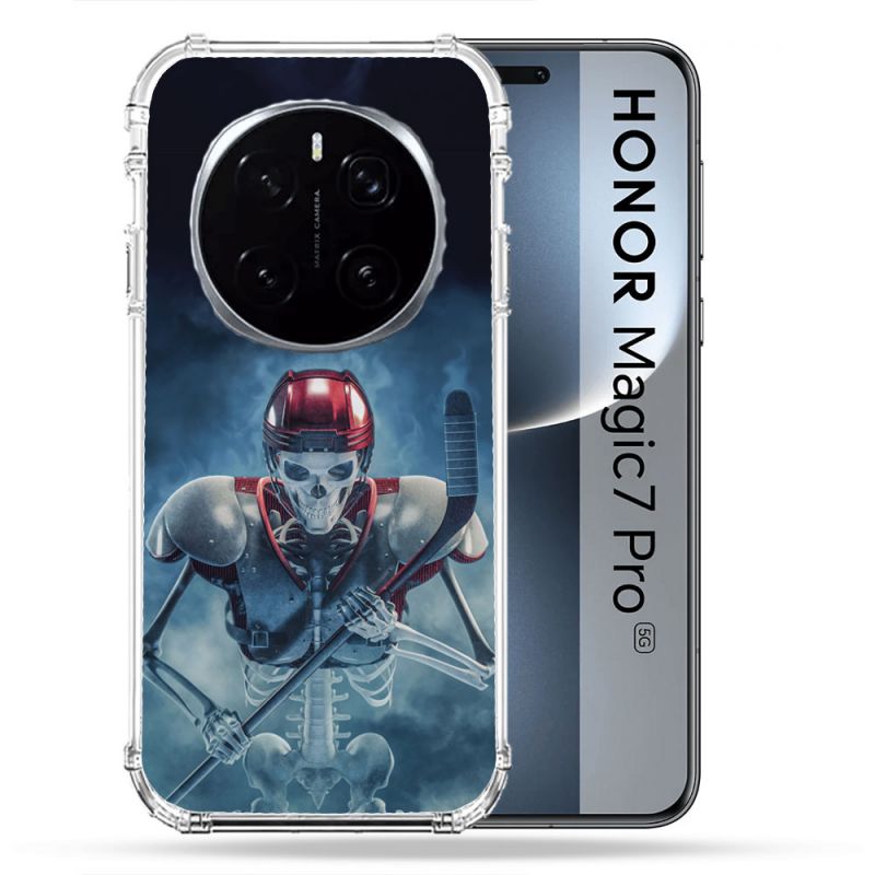 Coque Renforcée Pour Honor Magic 7 Pro Sport Hockey Squelette