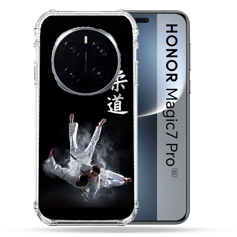 Coque Renforcée Pour Honor Magic 7 Pro Sport Judo Noir