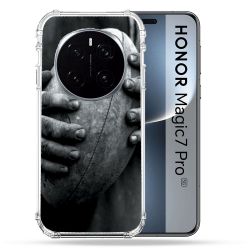Coque Renforcée Pour Honor Magic 7 Pro Sport Rugby Ballon Vintage