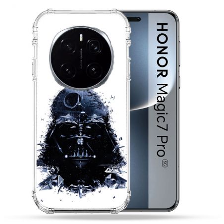 Coque Renforcée Pour Honor Magic 7 Pro Star Wars - Dark Vador Blanc