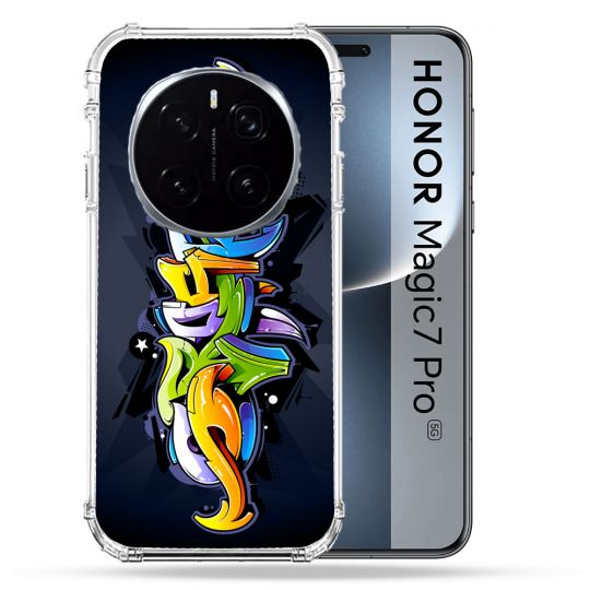 Coque Renforcée Pour Honor Magic 7 Pro Street Art Graffiti