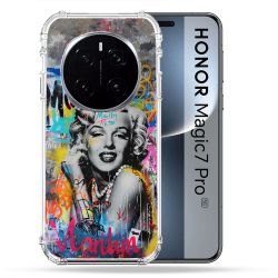 Coque Renforcée Pour Honor Magic 7 Pro Street Art Maryline Monroe