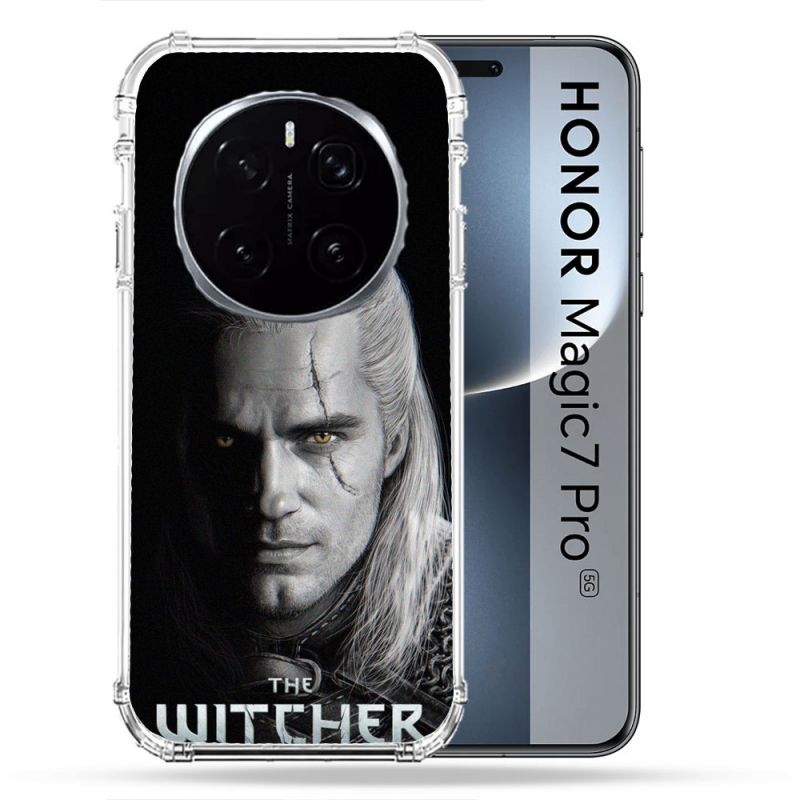 Coque Renforcée Pour Honor Magic 7 Pro The Witcher Noir