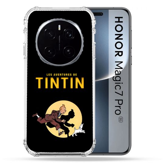 Coque Renforcée Pour Honor Magic 7 Pro Tintin Classique