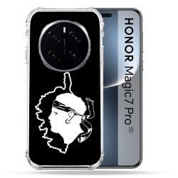 Coque Renforcée Pour Honor Magic 7 Pro Voyage Corse Noir