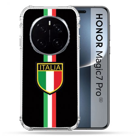 Coque Renforcée Pour Honor Magic 7 Pro Voyage Italie 3 Noir