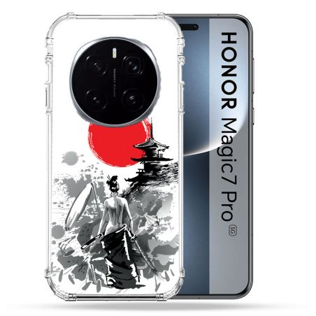 Coque Renforcée Pour Honor Magic 7 Pro Voyage Japon Femme
