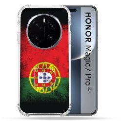 Coque Renforcée Pour Honor Magic 7 Pro Voyage Portugal Drapeau
