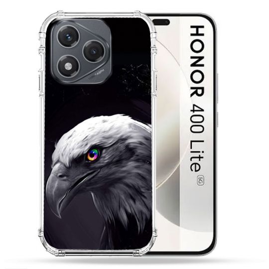Coque Renforcée Pour Honor 400 Lite 5G Animal Aigle Royal Noir