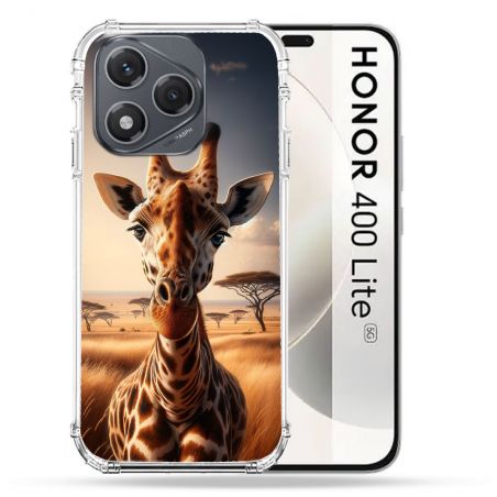 Coque Renforcée Pour Honor 400 Lite 5G Animal Girafe Savane