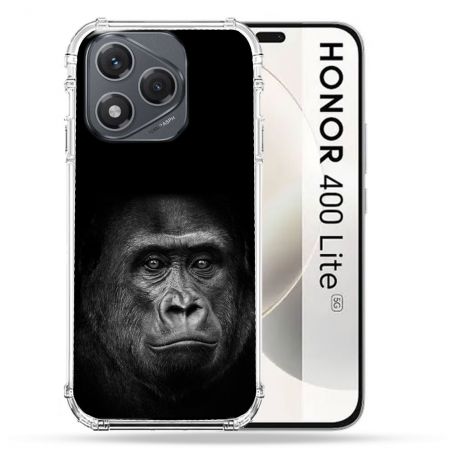 Coque Renforcée Pour Honor 400 Lite 5G Animal Gorille Noir
