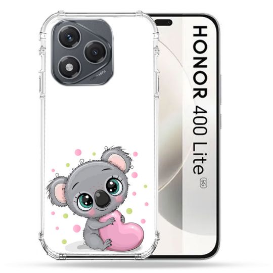 Coque Renforcée Pour Honor 400 Lite 5G Animal Koala Cœur