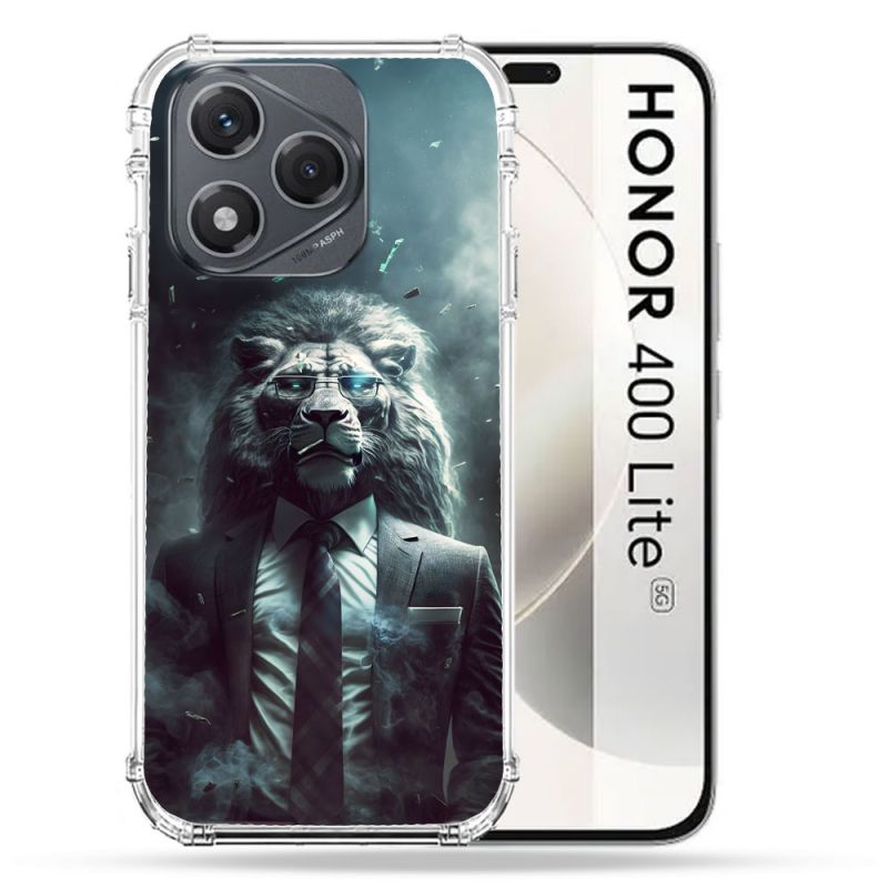 Coque Renforcée Pour Honor 400 Lite 5G Animal Lion Business