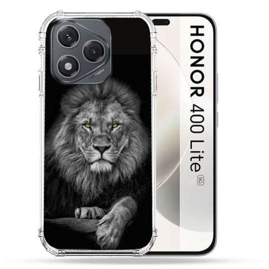 Coque Renforcée Pour Honor 400 Lite 5G Animal Lion Majestueux